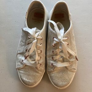 Kate Spade sparkly Keds girls size 3